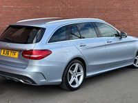 Used Mercedes C250 AMG Line Premium Plus 204 HP (150 kW) 2016 Silver Estate