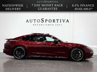 Used Porsche Panamera 4 2021 Red Sedan