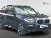 Used BMW X3 M Sport 261 HP (191 kW) 2018 Black SUV