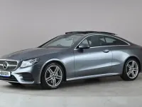 Käytetty Mercedes E220 AMG Line Premium 2018 Harmaa Coupe - kaksiovinen