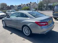 Used Mercedes E350 2009 Grey Coupe