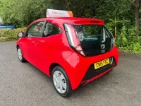 Used Toyota Aygo X-play 69 HP (50 kW) 2015 Red Hatchback