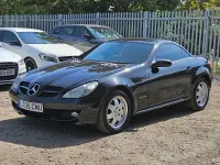 Used Mercedes SLK200 2005 Black Cabriolet