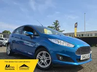 Used Ford Fiesta Zetec 82 HP (60 kW) 2013 Blue Hatchback