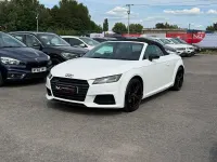 Used Audi TT Roadster Black Edition 184 HP (135 kW) 2018 White Cabriolet