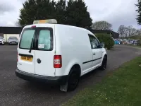 Used VW Caddy Startline 75 HP (55 kW) 2014 White MPV