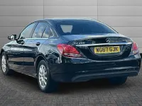 Begagnad Mercedes C200 SE 184 HK (135 kW) 2017 Svart Sedan