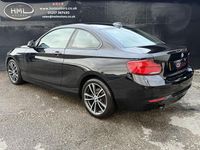 Used BMW 218 Sport Line 2018 Black Coupe