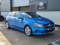 Used Mercedes A180 122 HP (89 kW) 2016 Blue Hatchback