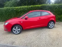 Begagnad Seat Ibiza 2014 Röd Halvkombi