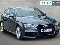 Used Audi A3 S-Line 113 HP (83 kW) 2019 Grey Sedan