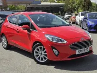 Second-hand Ford Fiesta Titanium X 100 CP (73 kW) 2018 Roșu Hatchback
