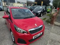 Used Peugeot 108 Active 68 HP (50 kW) 2015 Red Hatchback