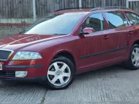 Used Skoda Octavia Elegance 115 HP (84 kW) 2005 Red Estate
