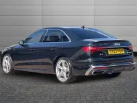 Used Audi A4 S-Line 163 HP (119 kW) 2023 Mythos black Sedan