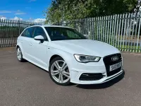Used Audi A3 S-Line 180 HP (132 kW) 2013 White Hatchback