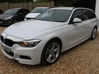 Usado BMW 330 M Sport 2013 Blanco Familiar