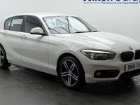 Used BMW 118 Sport Line 136 HP (100 kW) 2017 White Hatchback