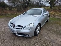 Used Mercedes SLK200 184 HP (135 kW) 2009 Silver Cabriolet