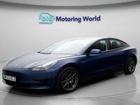 Used Tesla Model 3 Standard Range Plus 222 kW (302 HP) 2022 Blue Sedan