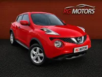 Used Nissan Juke Visia 110 HP (80 kW) 2016 Red SUV