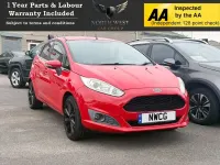 Used Ford Fiesta Zetec 82 HP (60 kW) 2013 Red Hatchback
