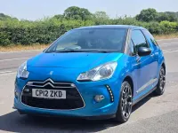 Used Citroën DS3 90 HP (66 kW) 2012 Blue Hatchback