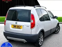 Used Skoda Roomster Scout 2011 Silver Estate