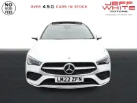 Used Mercedes CLA200 AMG line 2022 White Sedan