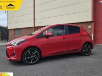 Used Toyota Yaris Design 111 HP (81 kW) 2018 Red Hatchback