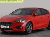 Used Ford Focus ST-Line 120 HP (88 kW) 2021 Red Hatchback