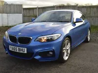 Usado BMW 218 M Sport 136 CV (100 kW) 2015 Azul Coupe