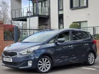 Used Kia Carens 2015 Blue MPV