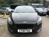 Used Ford Focus Titanium 125 HP (91 kW) 2018 Black Hatchback