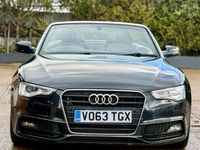 Used Audi A5 Cabriolet S-Line 2013 Black Cabriolet