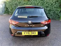 Begagnad Seat Leon SE 110 HK (80 kW) 2016 Svart Halvkombi