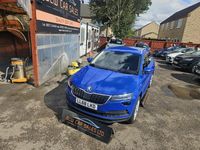 Used Skoda Karoq SE L 150 HP (110 kW) 2019 Blue SUV