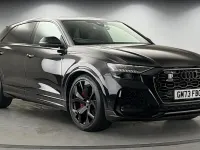 Used Audi RS Q8 Advanced 600 HP (441 kW) 2023 Mythos black metallic/mythos black metallic SUV