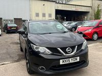 Used Nissan Qashqai N-TEC 110 HP (80 kW) 2015 Black SUV