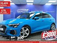 Used Audi A3 S-Line 150 HP (110 kW) 2021 Sedan