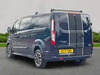 Used Ford Transit Custom Sport 185 HP (136 kW) 2021 Blue Van