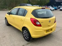 Used Vauxhall Corsa 2013 Yellow Hatchback
