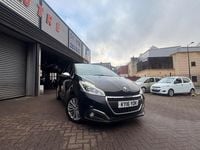 Used Peugeot 208 Allure 110 HP (80 kW) 2016 Black Hatchback