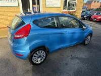 Used Ford Fiesta Style 82 HP (60 kW) 2008 Vision blue Hatchback