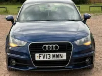 Used Audi A1 S-Line 2013 Blue Hatchback