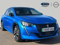 Used Peugeot e-208 GTi 100 kW (136 HP) 2020 Blue Hatchback