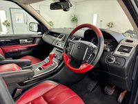 used Land Rover Range Rover Sport TDV6 AUTOBIOGRAPHY + RED LEATHER + NEW SERVICE & MOT + Estate