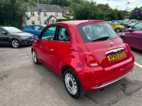 Used Fiat 500 Lounge 69 HP (50 kW) 2015 Red Hatchback