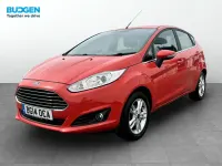 Used Ford Fiesta Zetec 82 HP (60 kW) 2014 Red Hatchback