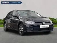 Used VW Polo Life 95 HP (69 kW) 2023 Black Hatchback